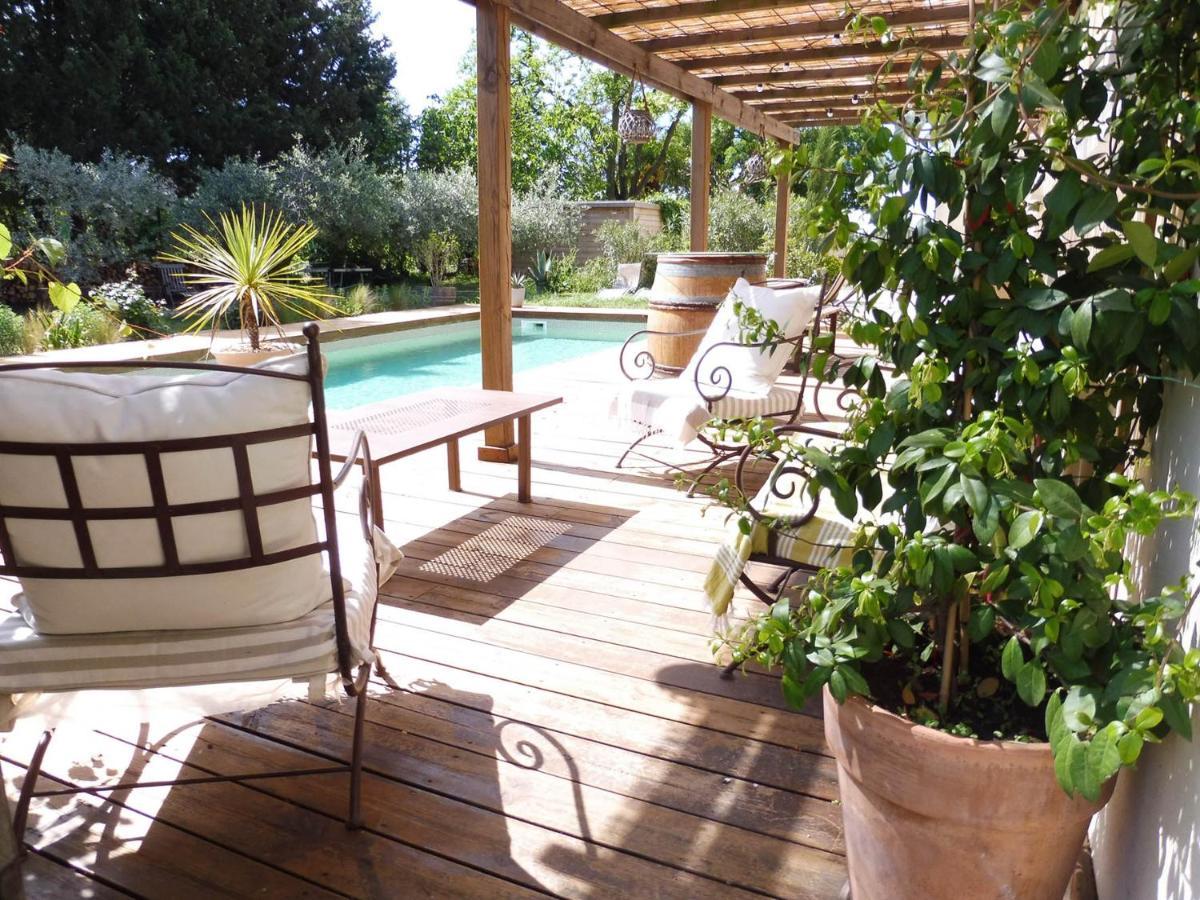 Mas Des Rabasses Bed and Breakfast Le Pontet  Buitenkant foto